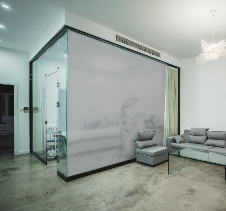 Doorschijnend folie op maat gemaakte - TenStickers