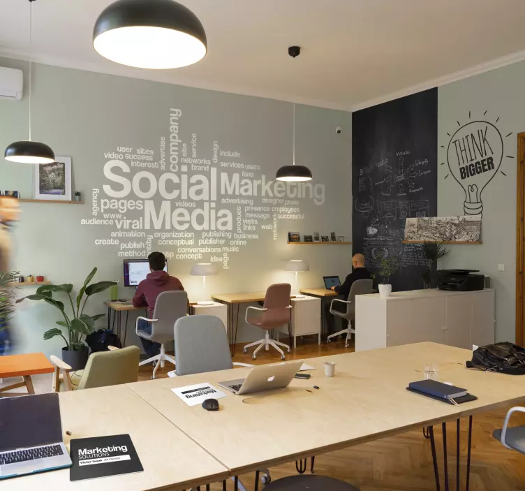 Sticker Bedrijven begrippen - TenStickers