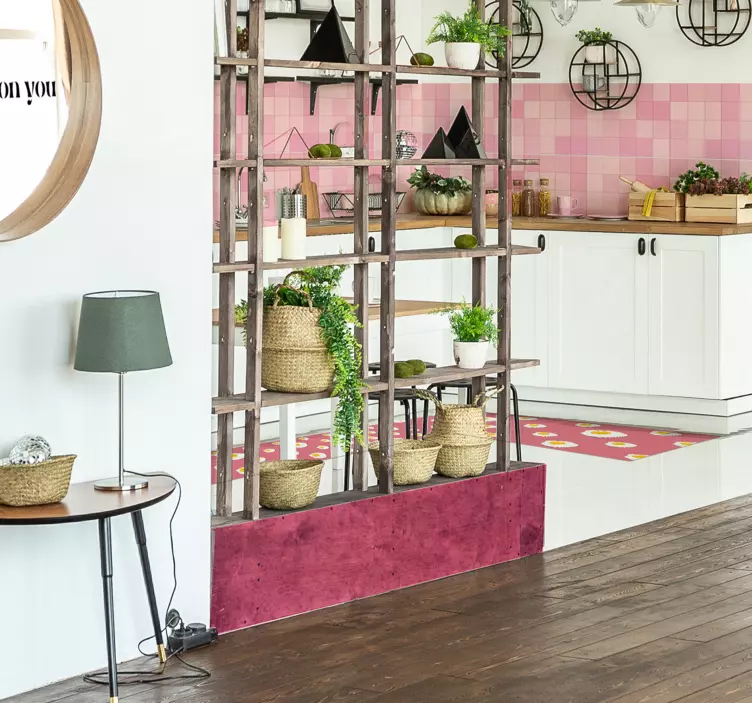 Roze velvet meubelsticker - TenStickers