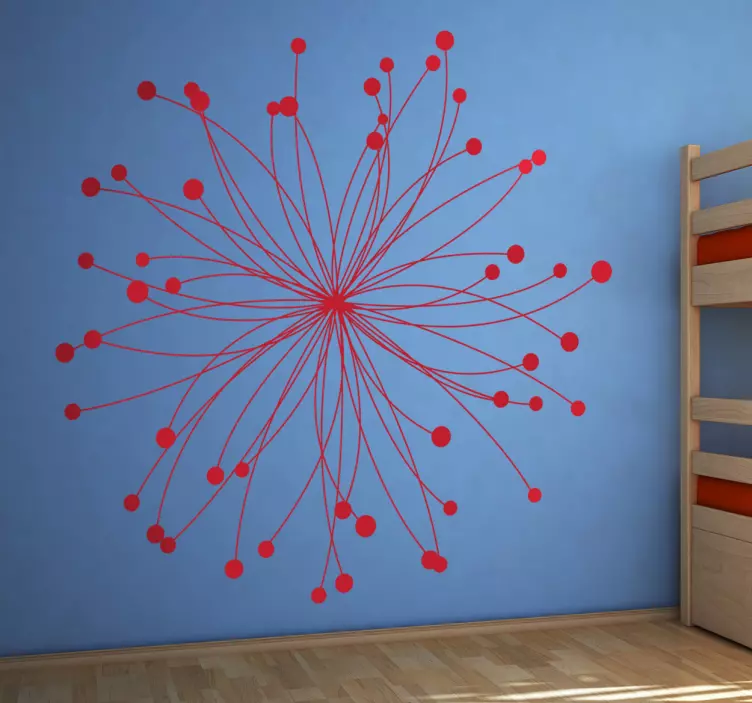 Sticker chemie atomen - TenStickers