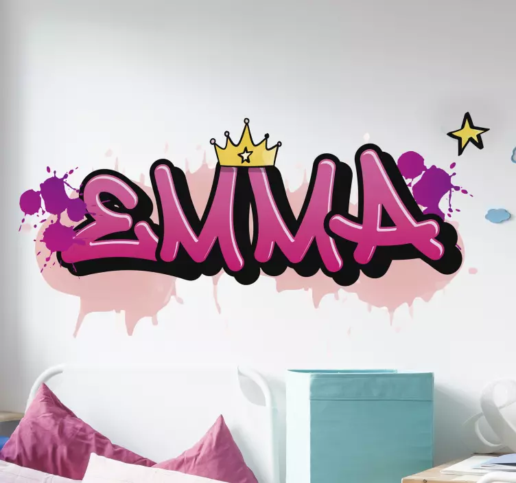 Stickers maken Graffiti voor meisjes - TenStickers