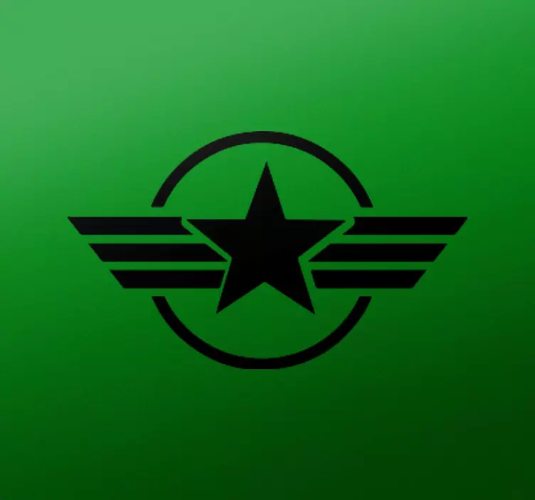 Motor stickers Stickerster omgeven door een cirkel - TenStickers