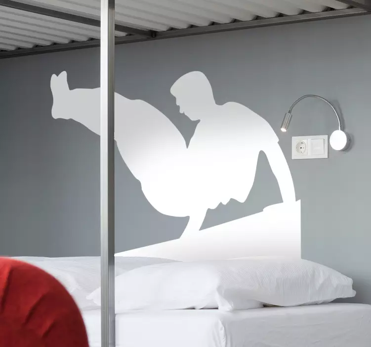 Acrobatisch parkeer freerun sicker - TenStickers