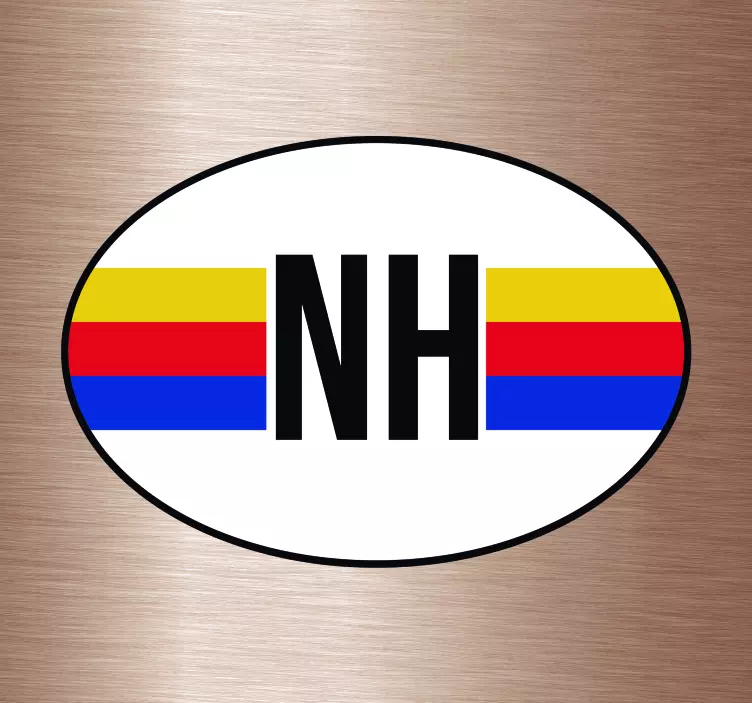 Auto stickers Noord Holland - TenStickers