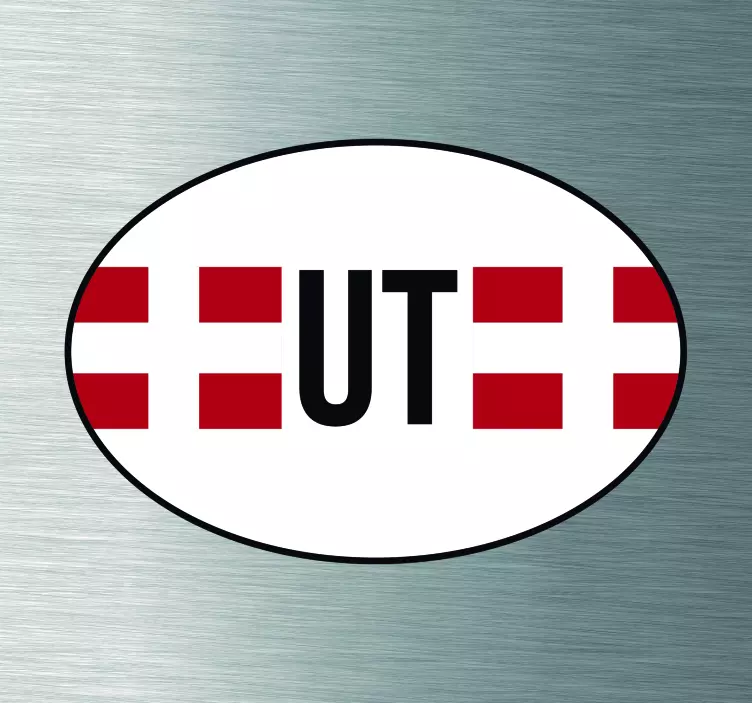 Auto stickers vlag utrecht - TenStickers
