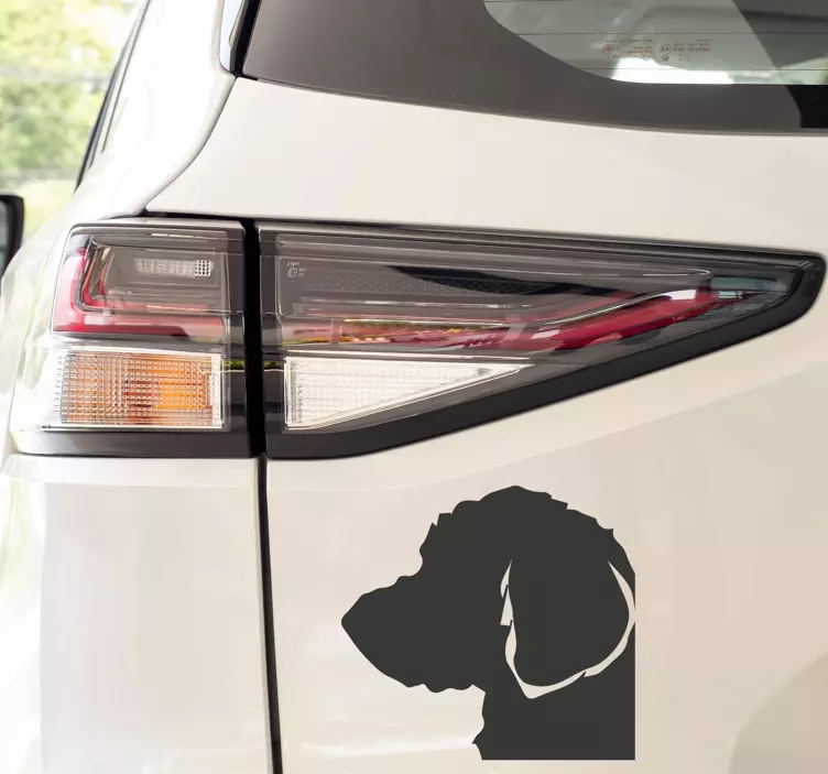 Autosticker Labradoolde - TenStickers