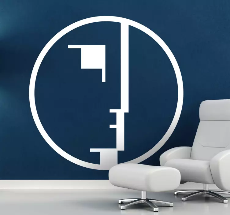 Bauhaus kunst sticker - TenStickers