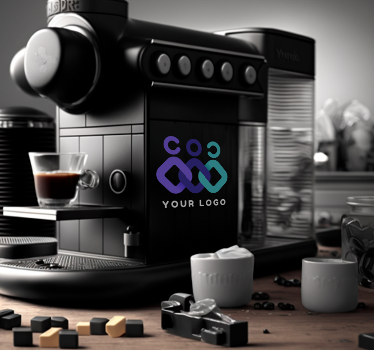 Bedrijfslogo stickers huishoudelijke apparaten - TenStickers