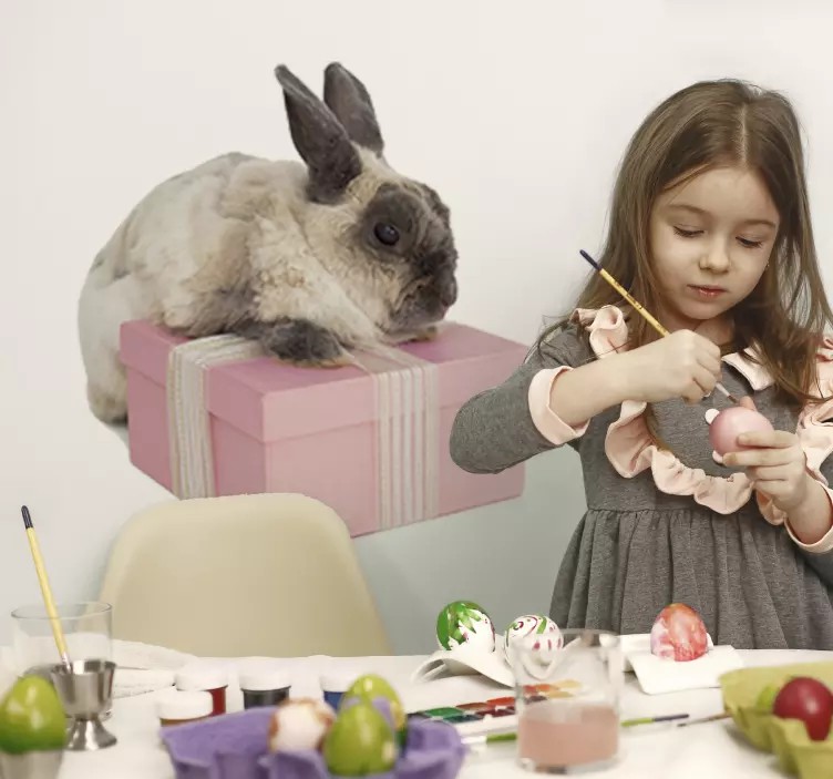 Dieren muursticker realistisch - TenStickers