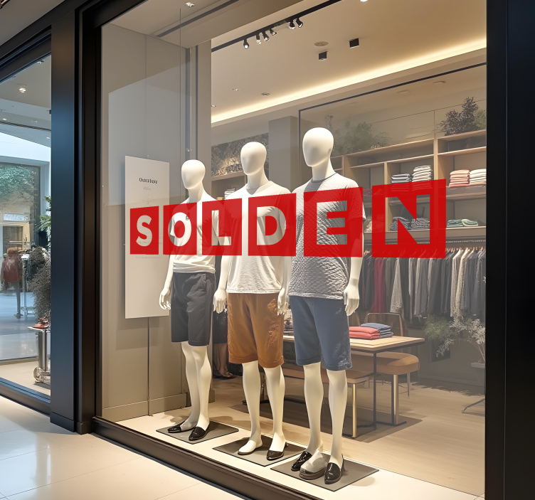 Dozen korting sticker - TenStickers