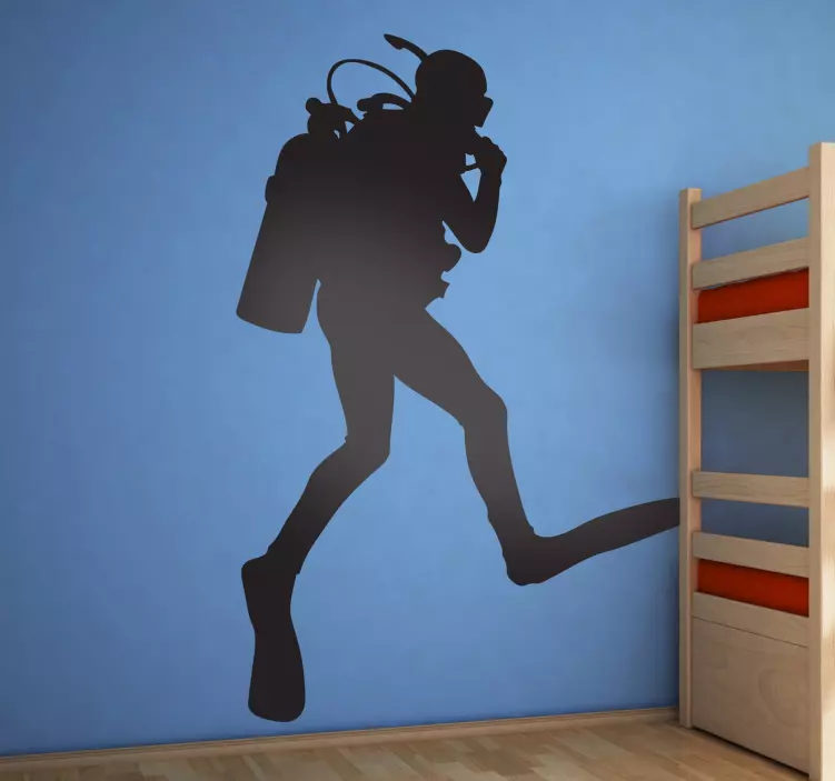 Duiker silhouette sticker - TenStickers