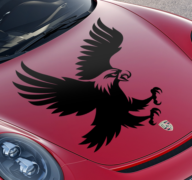 Adelaar vogel auto vinyl zelfklevende sticker - TenStickers