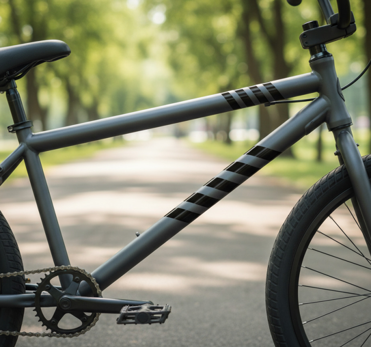 Fiets sticker racing stripes set - TenStickers