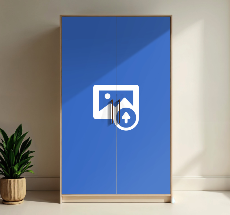 Gepersonaliseerde foto kast stickers - TenStickers