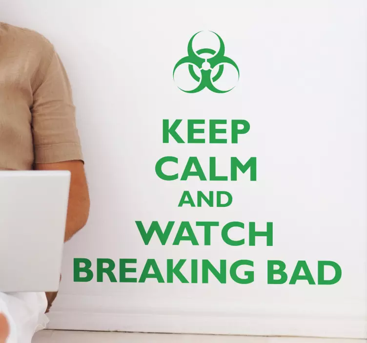 Keep calm Breaking Bad sticker - TenStickers