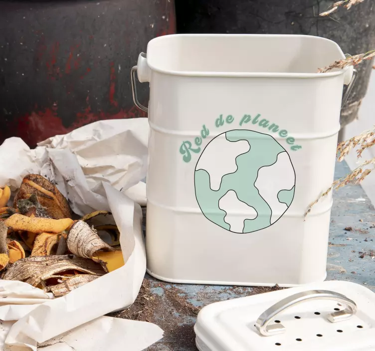 Kliko sticker red de planeet - TenStickers