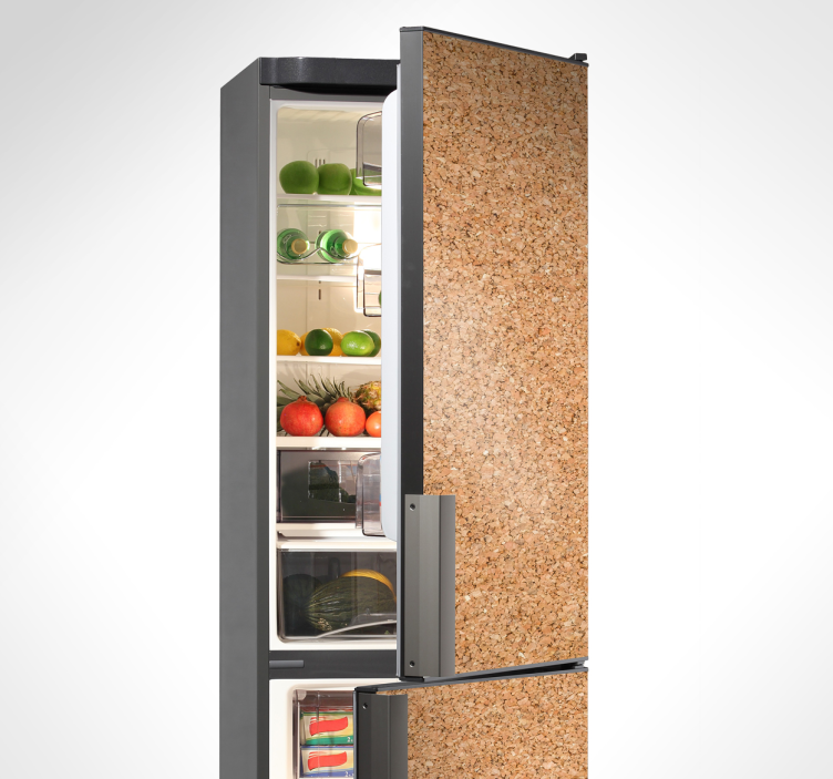 koelkast sticker kurk kunststof - TenStickers