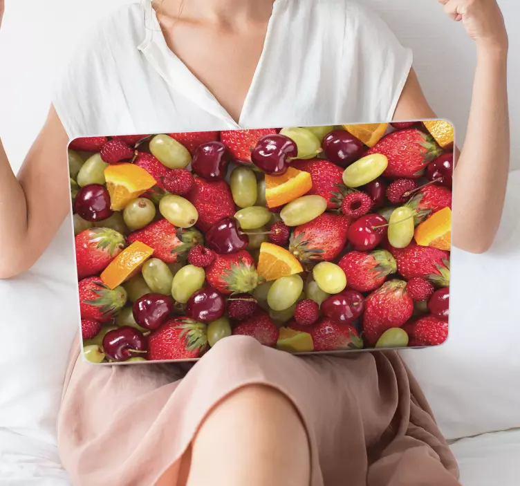 Laptop sticker verzameling fruit - TenStickers