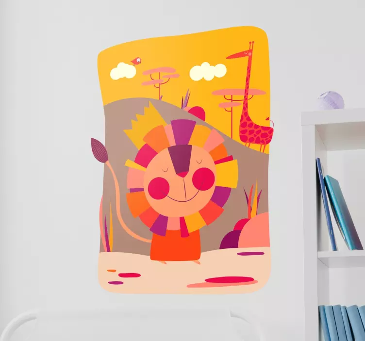 Lion King Kindersticker - TenStickers