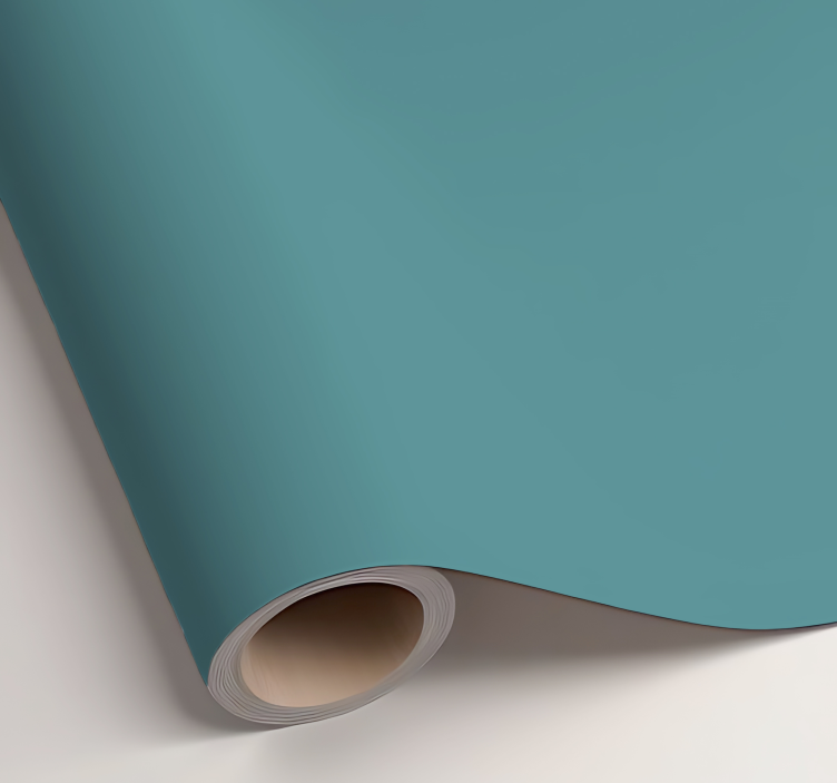 Zelfklevende folie - Mat Donker Turquoise - TenStickers