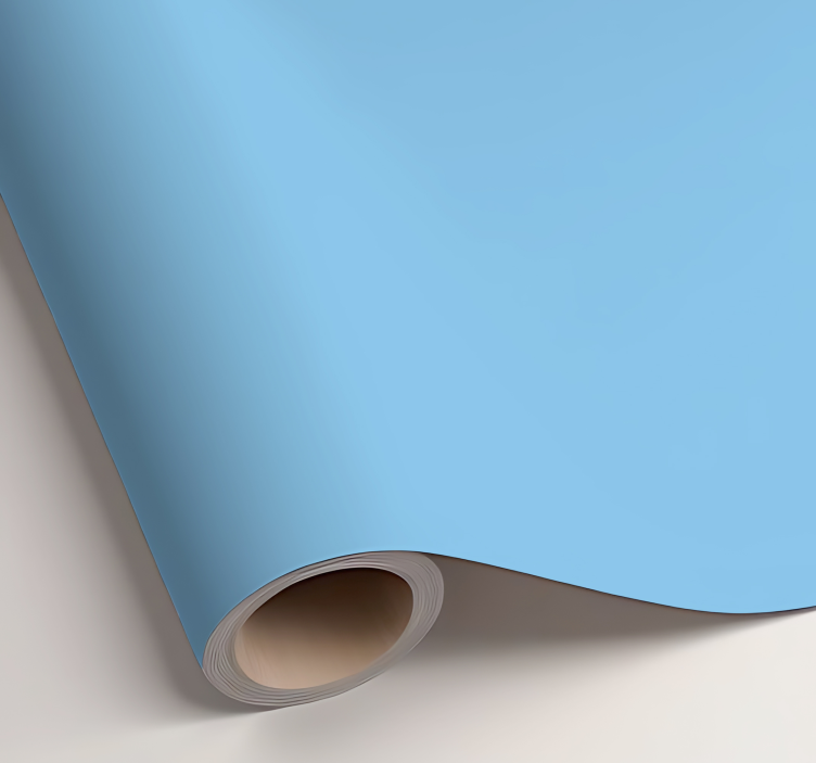 Zelfklevende folie - Mat Hemelsblauw - TenStickers