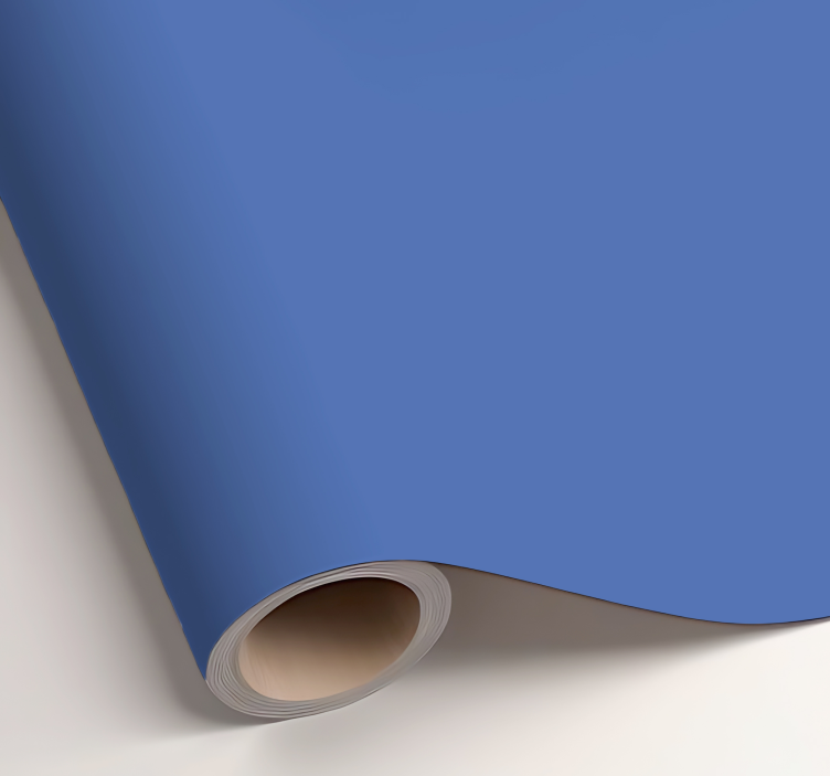 Zelfklevende folie - Mat Blauw - TenStickers