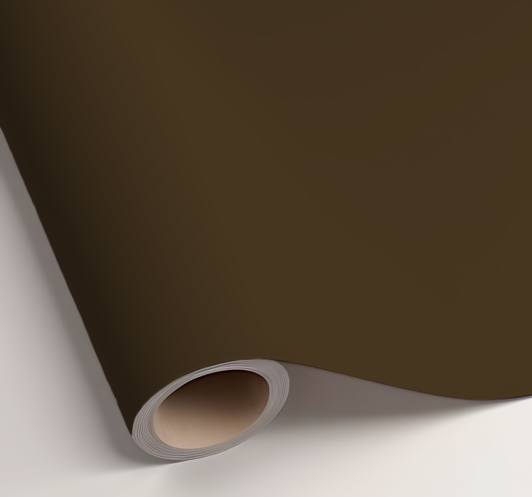 Zelfklevende folie - Mat Bruin - TenStickers