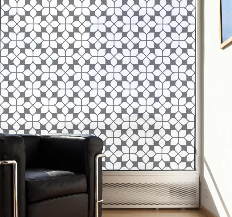 Moucharabieh zelfklevende raamfolie - TenStickers