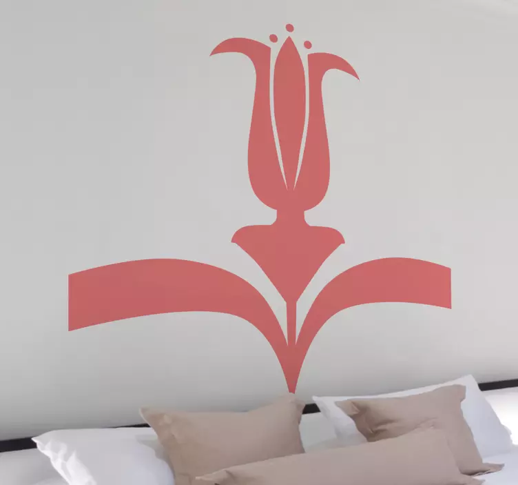 Muursticker Abstracte Vagina - TenStickers