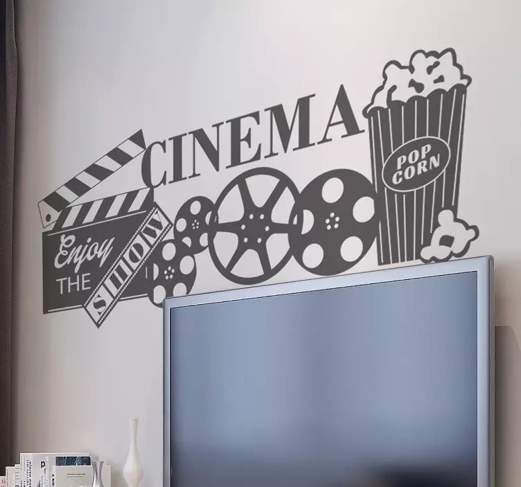 Muursticker cinema - TenStickers