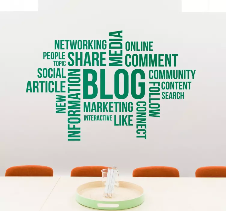 Muursticker concept blog - TenStickers