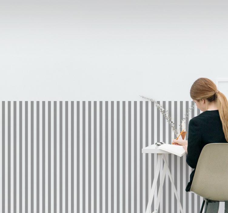 Muursticker Decoratielijnen - TenStickers