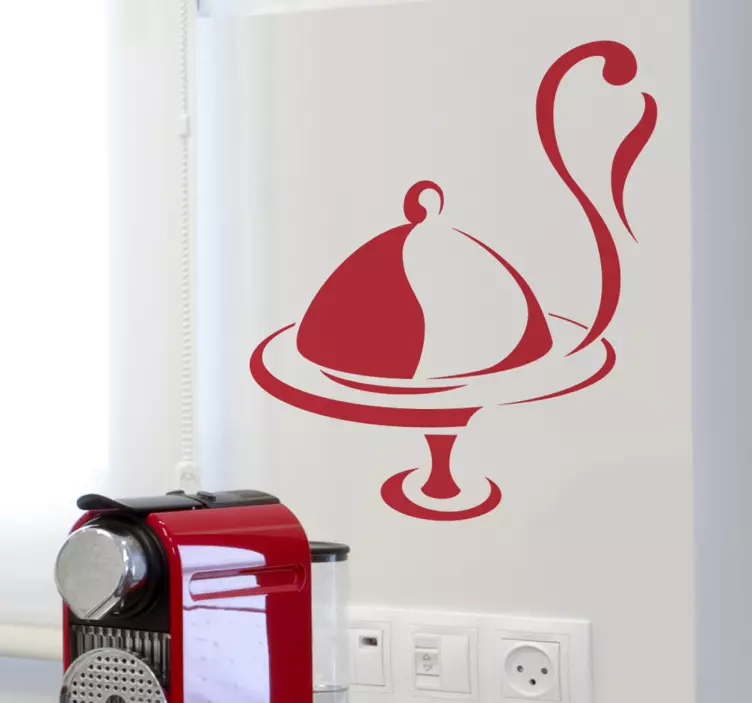 Muursticker Geserveerd Diner - TenStickers