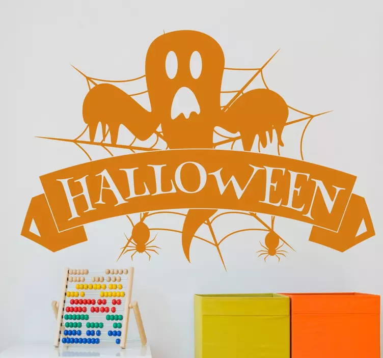 Muursticker Halloween Geest - TenStickers