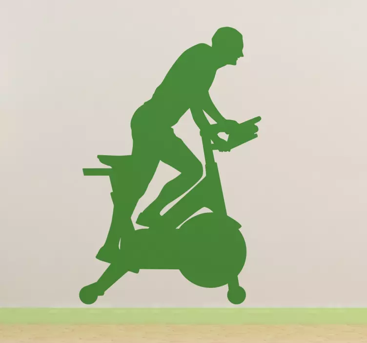 Muursticker Man Fitness - TenStickers