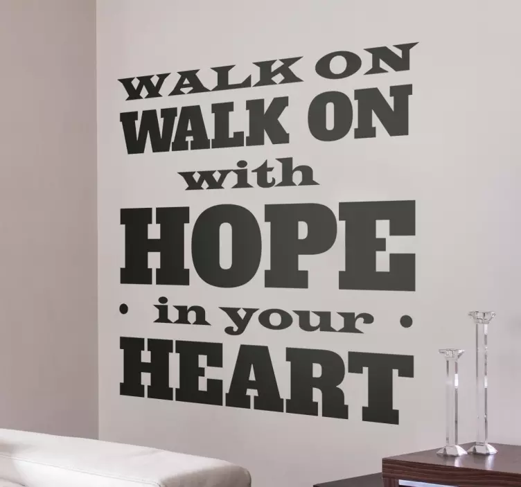 Muursticker Quote Liverpool - TenStickers