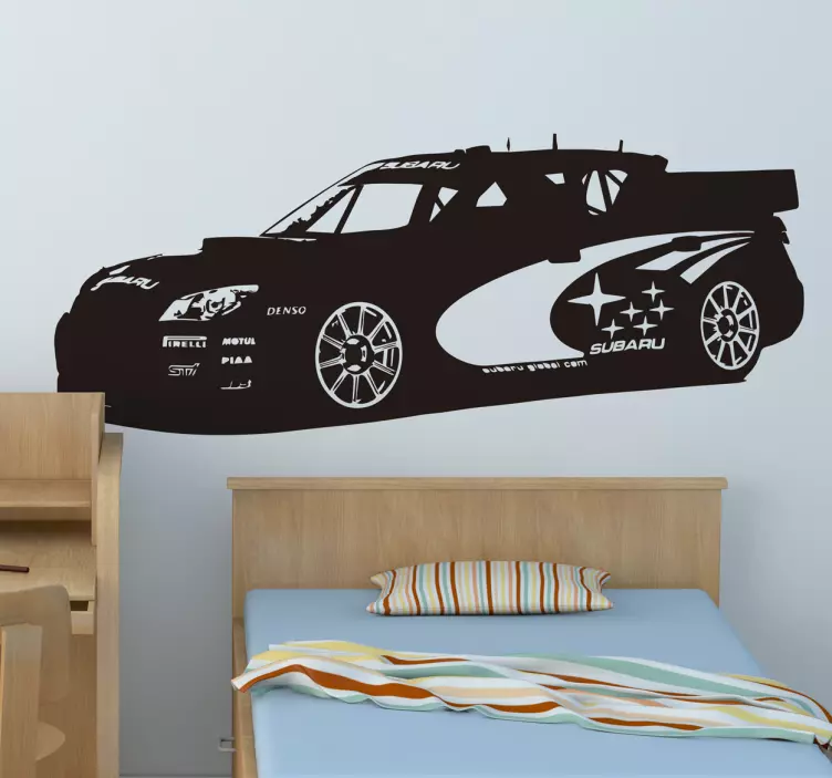 Muursticker Subaru - TenStickers