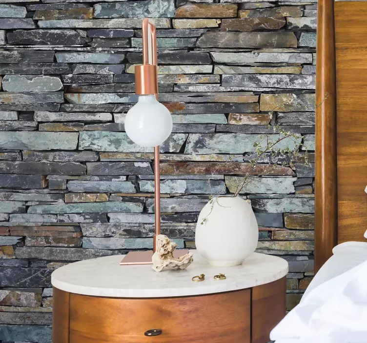 Muurstickers ornament Smalle stenen - TenStickers