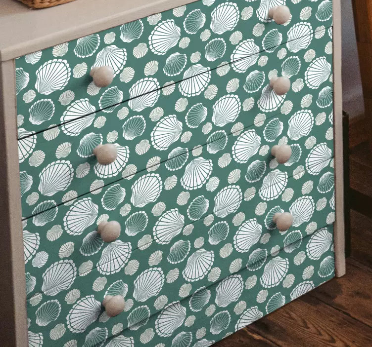 Object sticker schelpprint hoes - TenStickers