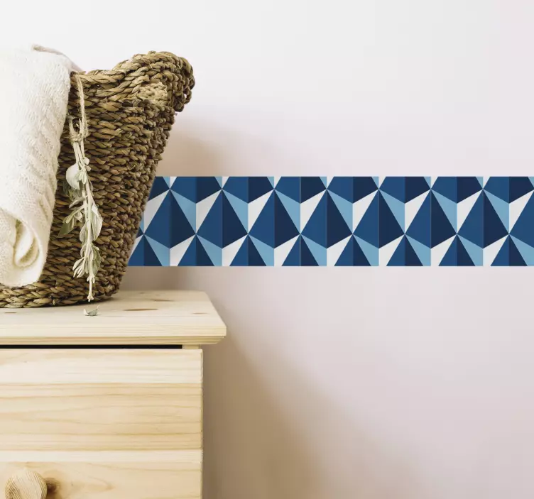 Pantone muurrand zelfklevende sticker - TenStickers