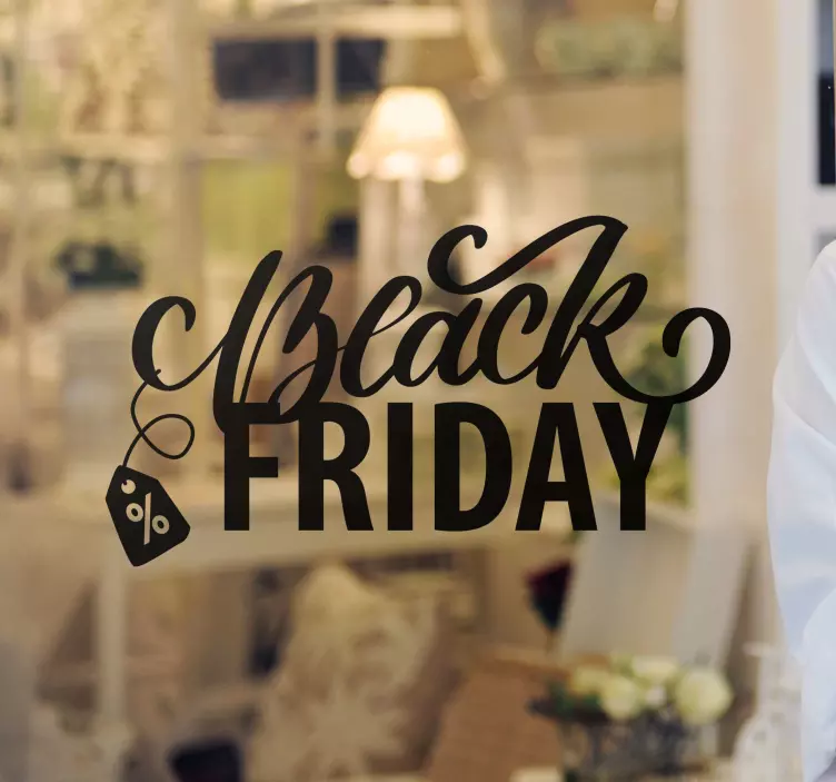 Promotionele aanbieding etalage sticker - TenStickers