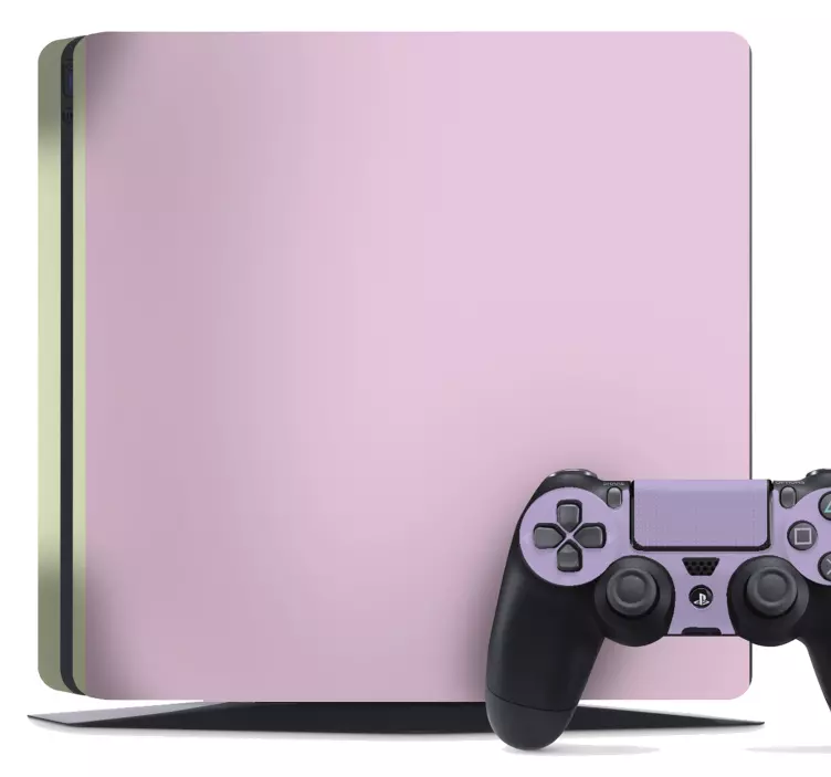 PS4 stickers Effen pastelkleuren - TenStickers