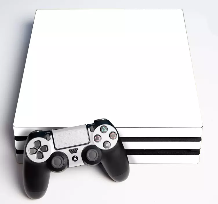 Ps4 sticker strakke gameconsole - TenStickers