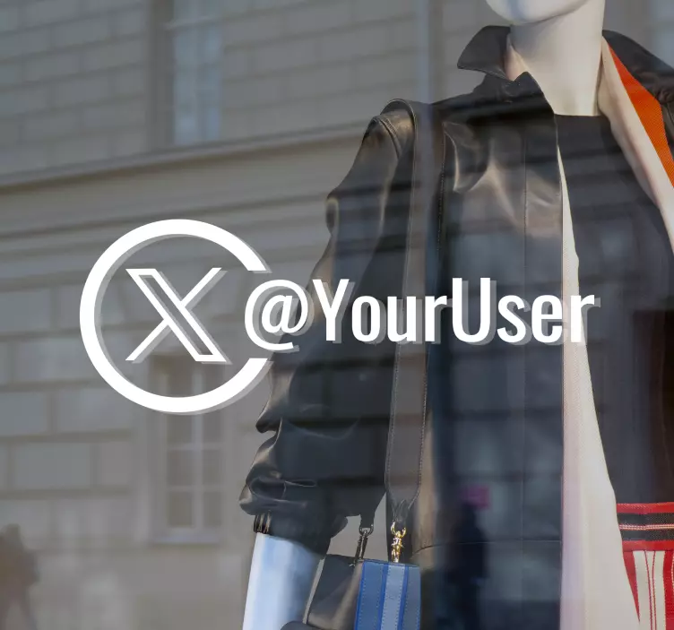 Raamsticker twitter - TenStickers