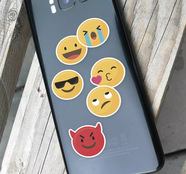 samsung emoji sticker decoratie - TenStickers
