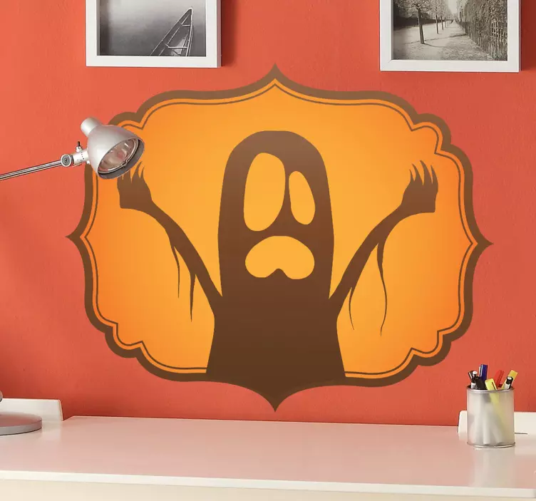 Spook Halloween sticker - TenStickers