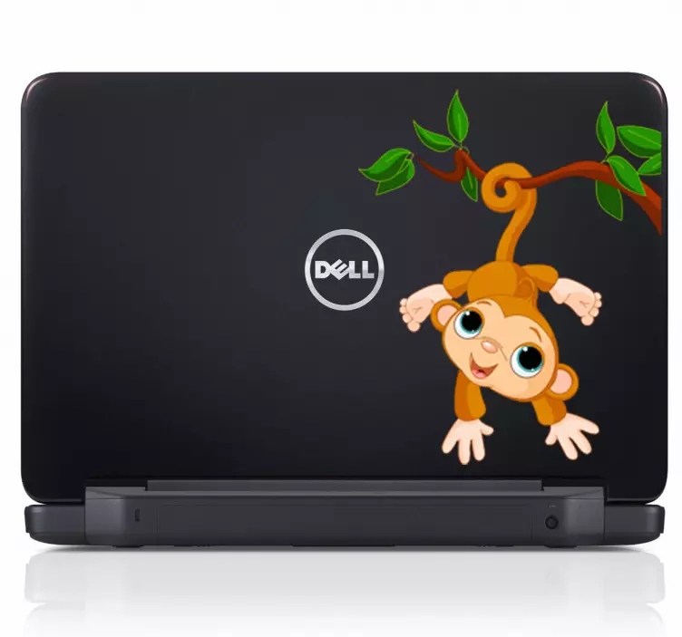 Sticker Aap in een boom - TenStickers