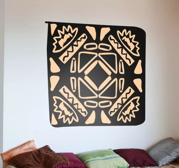 Sticker Afrikaans mozaïek - TenStickers