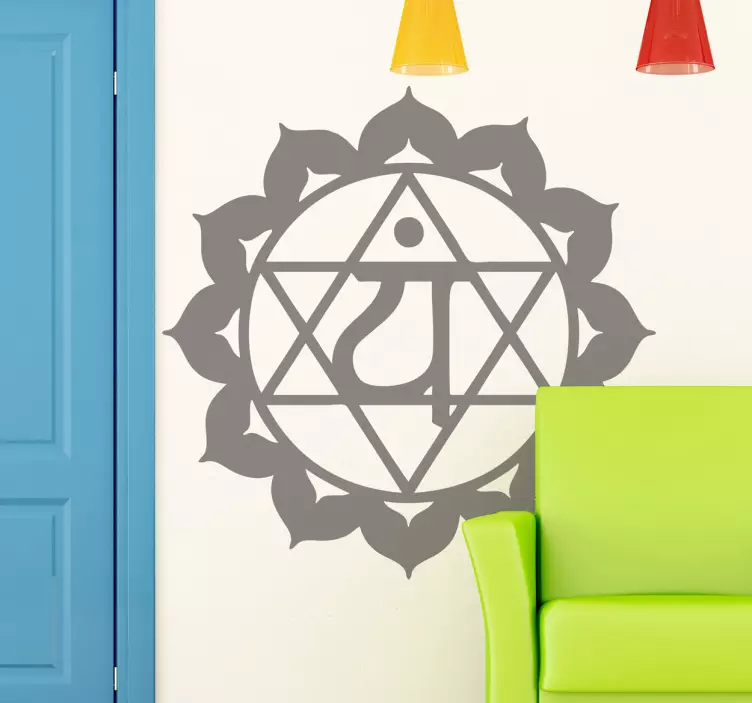 Sticker chakra anahata - TenStickers