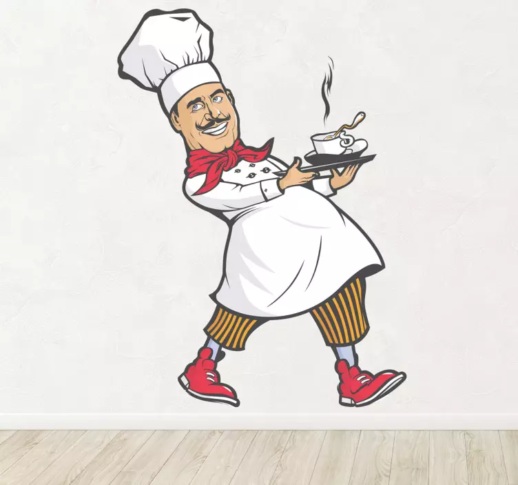 Sticker chef ober - TenStickers